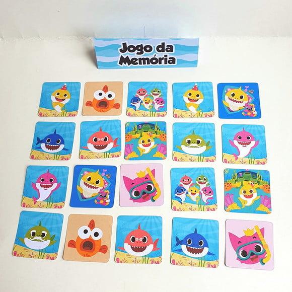 Jogo da Memória - Baby Shark
