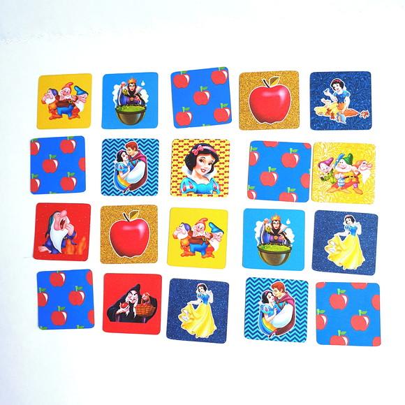 Jogo da Memória - Branca de Neve