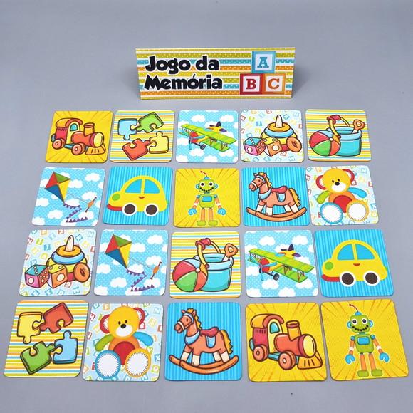 Jogo da Memória - Brinquedos