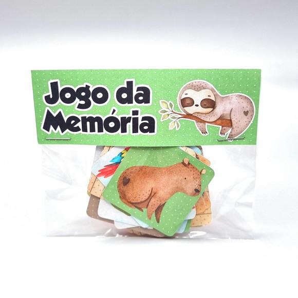 Jogo da Memória - Capivara - Fauna Brasileira