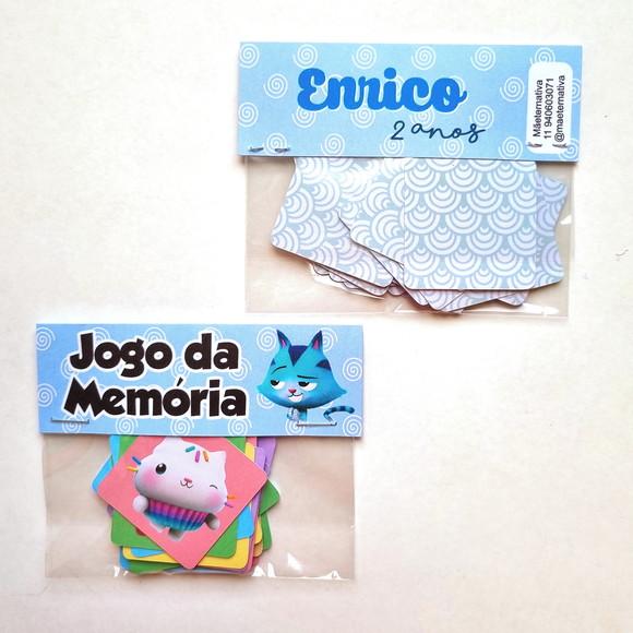 Jogo da Memória - Casa Mágica da Gabby