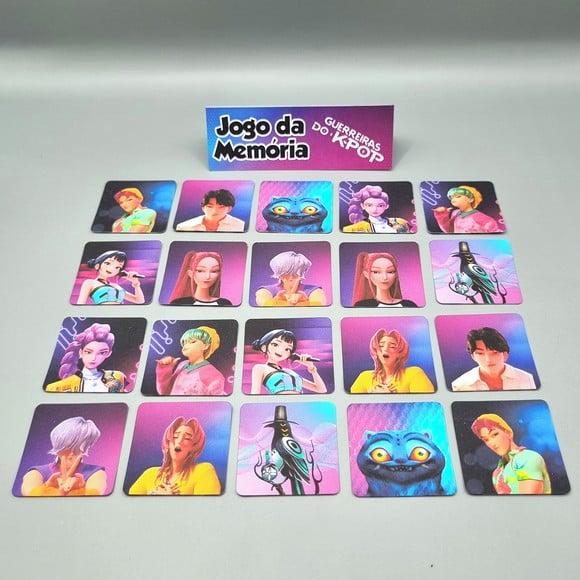 Jogo da Memória - Guerreiras do Kpop