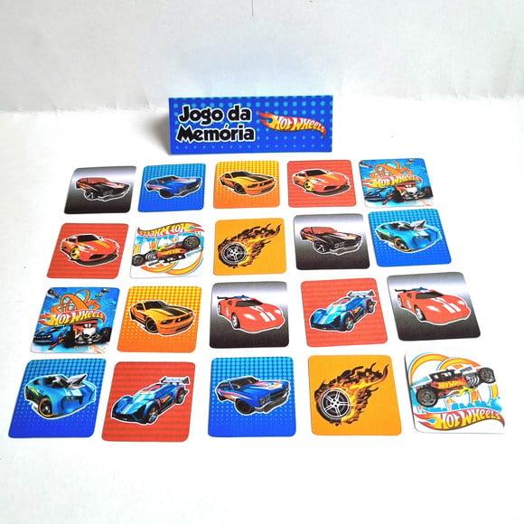 Jogo da Memória - Hot Wheels
