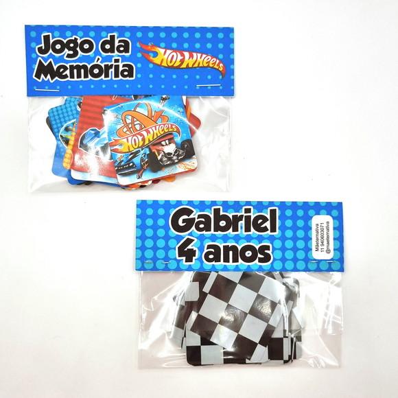 Jogo da Memória - Hot Wheels