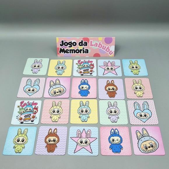 Jogo da Memória - Labubu