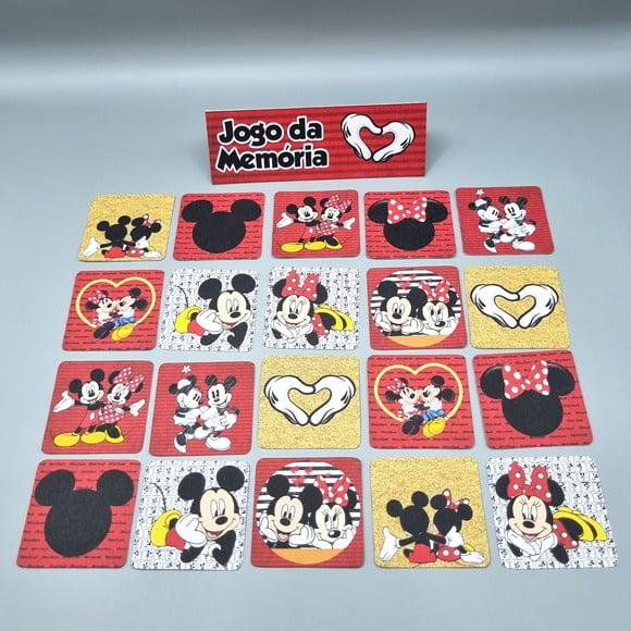Jogo da Memória - Mickey e Minnie