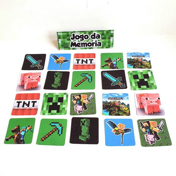Jogo da Memória - Minecraft