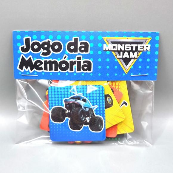 Jogo da Memória - Monster Truck / Monster Jam