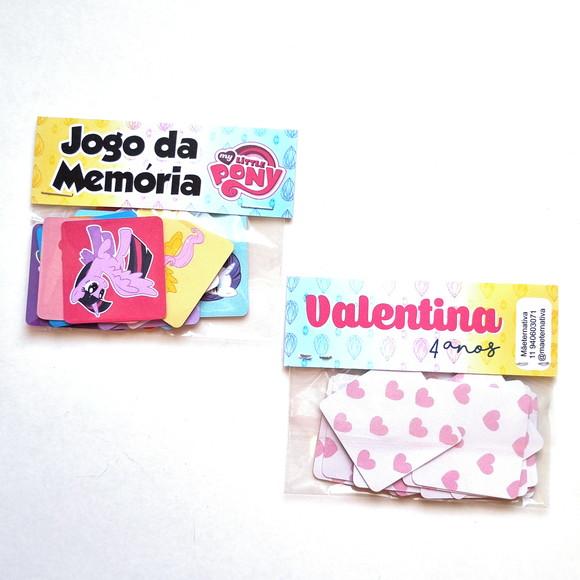 Jogo da Memória - My Little Pony