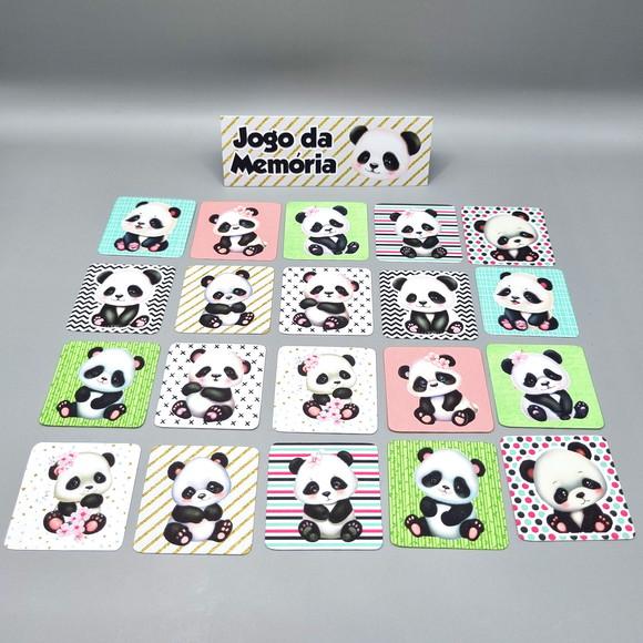 Jogo da Memória - Panda