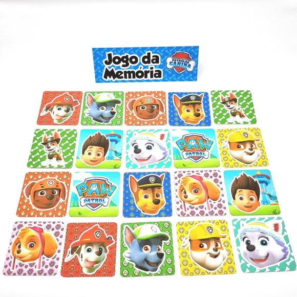 Jogo da Memória - Patrulha Canina