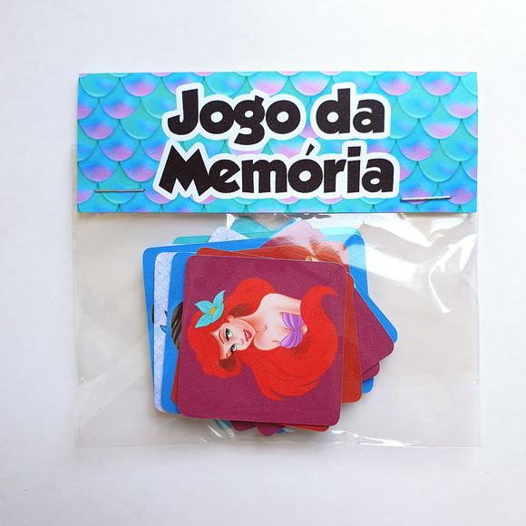 Jogo da Memória - Pequena Sereia