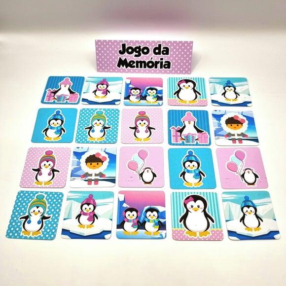 Jogo da Memória - Pinguim