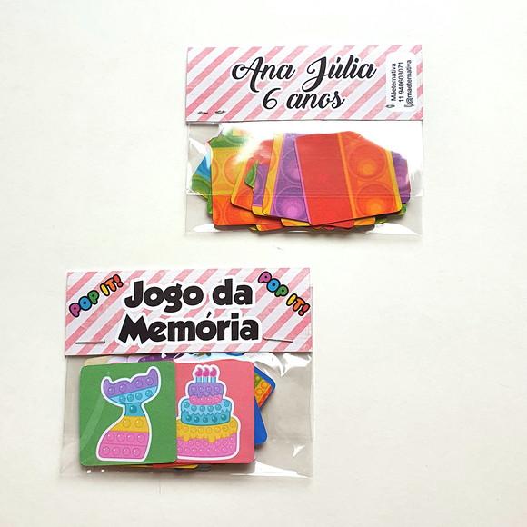 Jogo da Memória - Popit