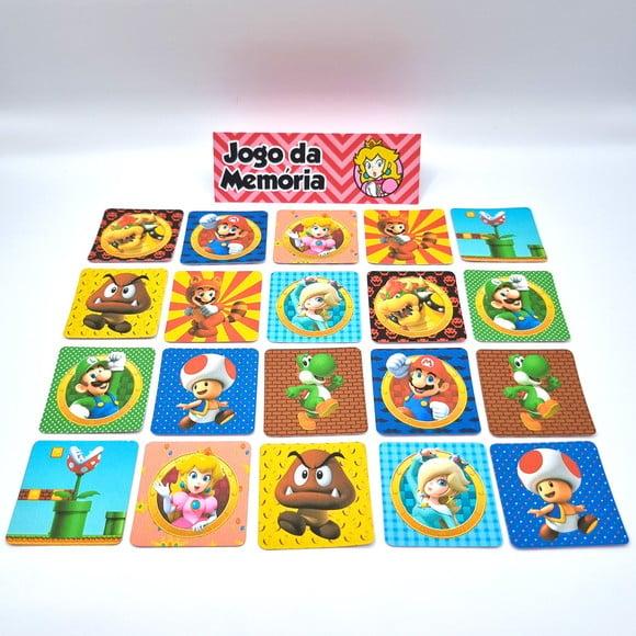 Jogo da Memória - Princesa Peach (super Mario)