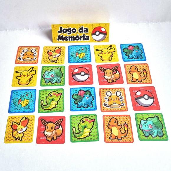 Jogo da Memória - Pokemon