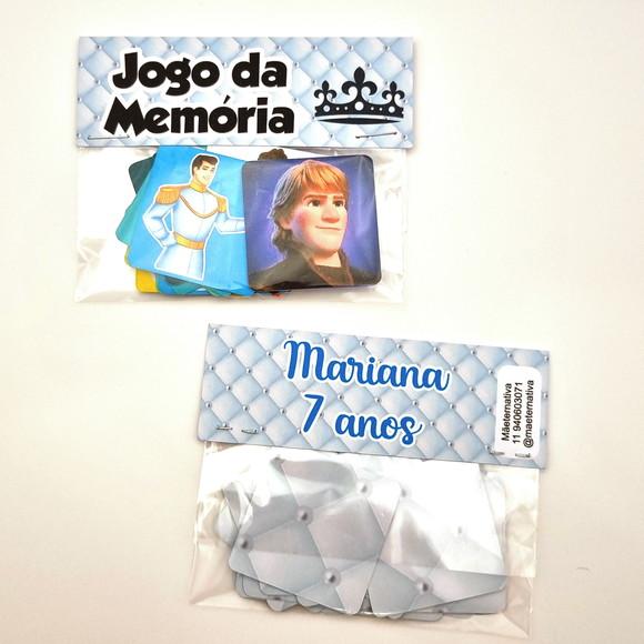 Jogo da Memória - Príncipes Disney