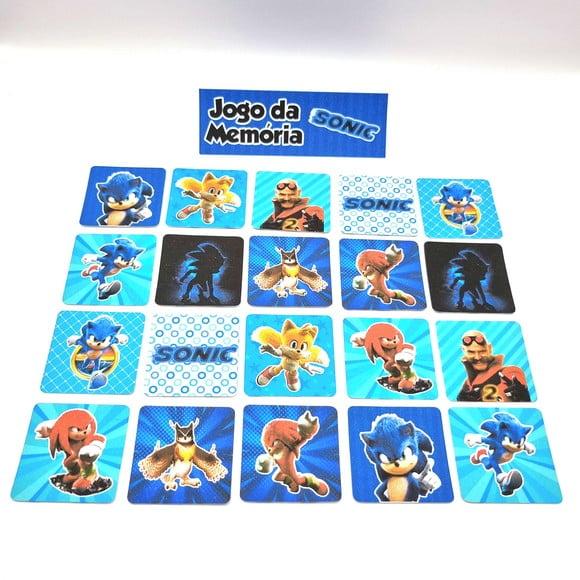 Jogo da Memória - Sonic