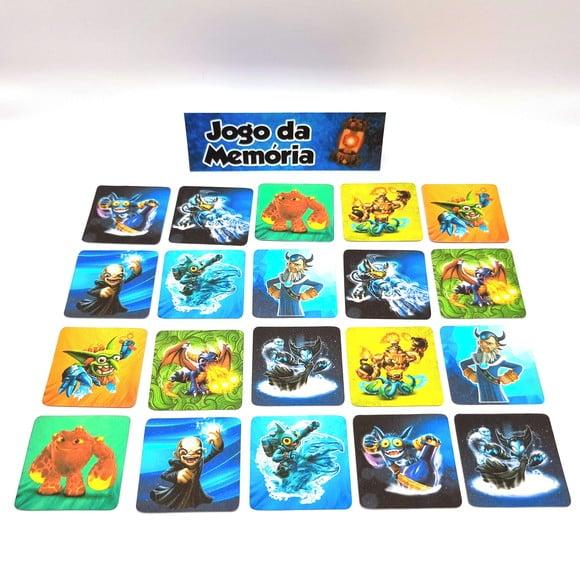 Jogo da Memória - Skylanders
