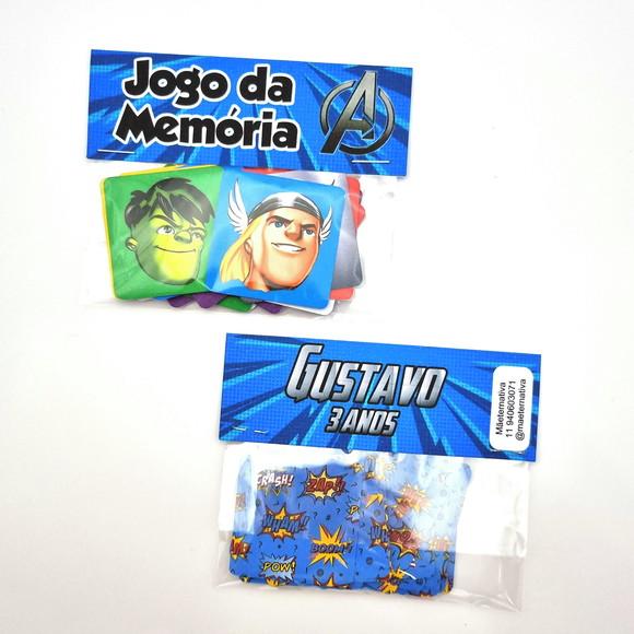 Jogo da Memória - Vingadores Baby / Cute