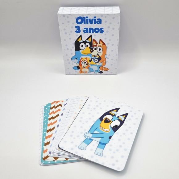 Jogo da Memória na Caixa - Bluey