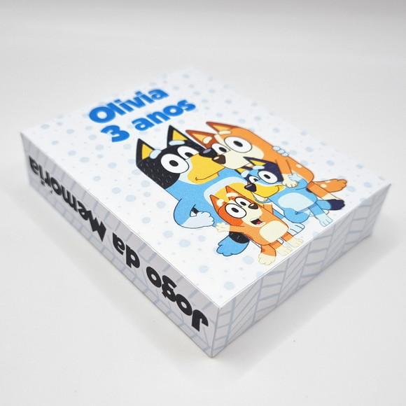 Jogo da Memória na Caixa - Bluey