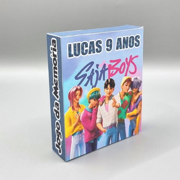 Jogo da Memória na Caixa - Guerreiras do Kpop Saja Boys