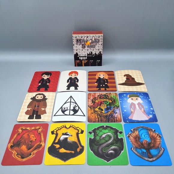 Jogo da Memória na Caixa - Harry Potter