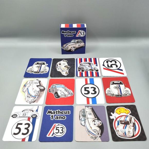 Jogo da Memória na Caixa - Herbie