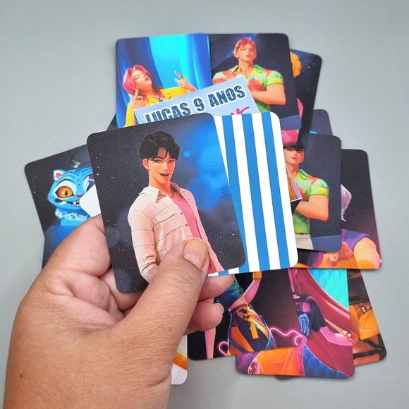 Jogo da Memória na Caixa - Guerreiras do Kpop Saja Boys
