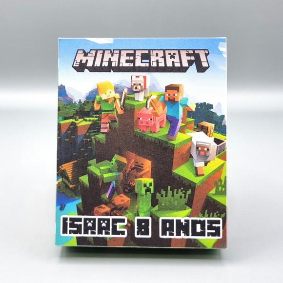 Jogo da Memória na Caixa - Minecraft