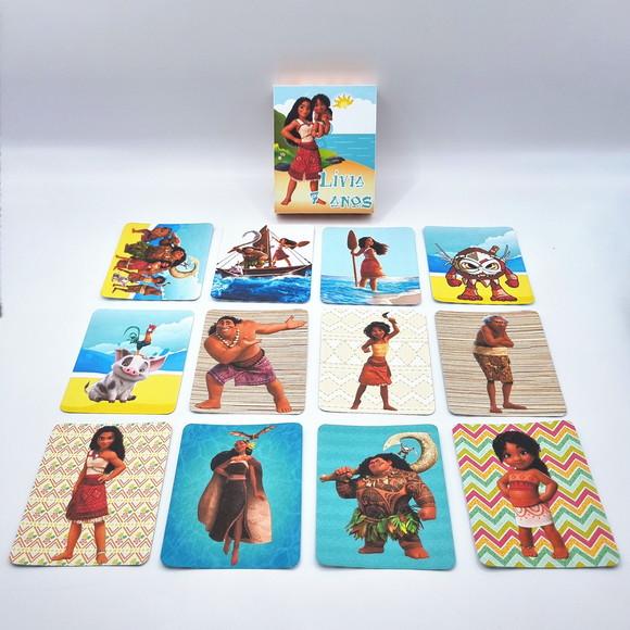 Jogo da Memória na Caixa - Moana 2