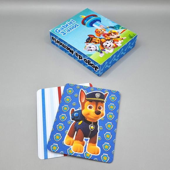 Jogo da Memória na Caixa - Patrulha Canina