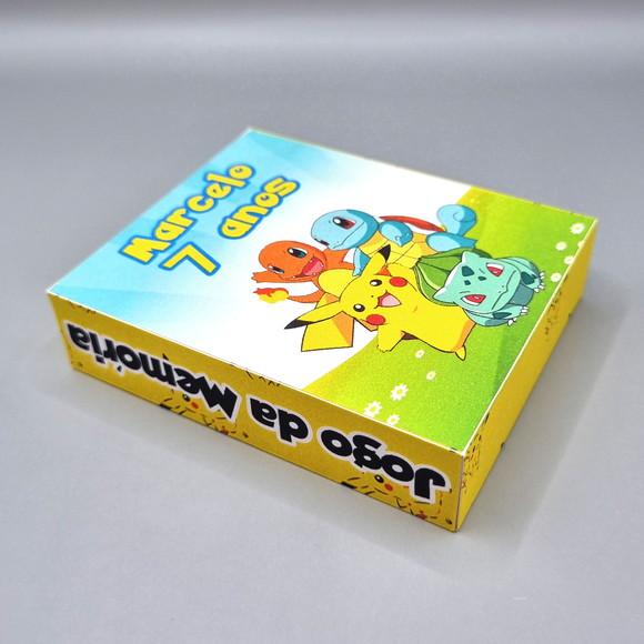 Jogo da Memória na Caixa - Pokemon