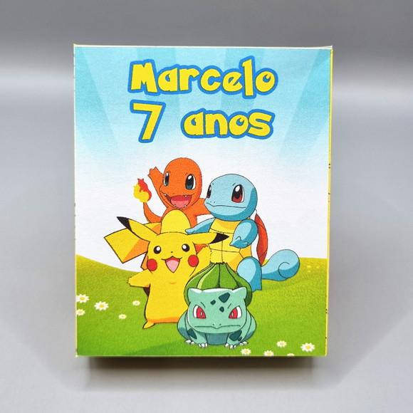 Jogo da Memória na Caixa - Pokemon