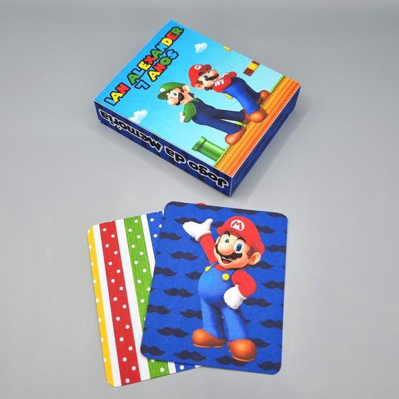 Jogo da Memória na Caixa - Super Mario
