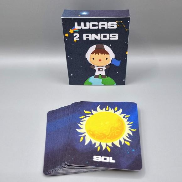Jogo da Memória na Caixa - Sistema Solar - Astronauta