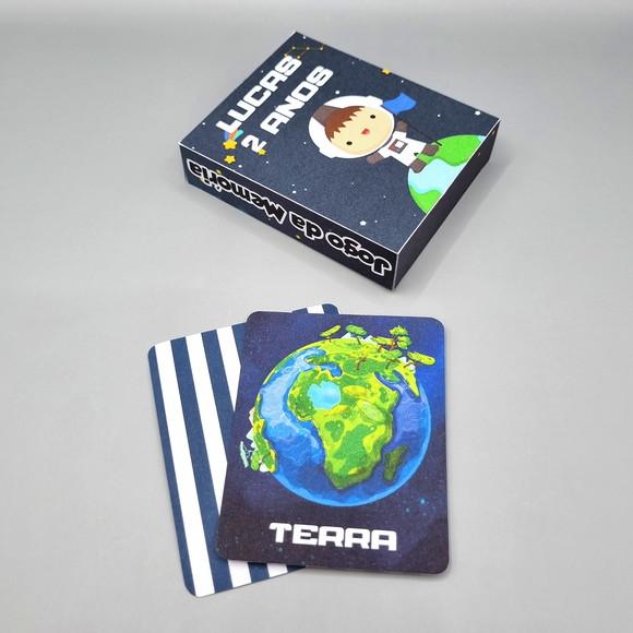 Jogo da Memória na Caixa - Sistema Solar - Astronauta