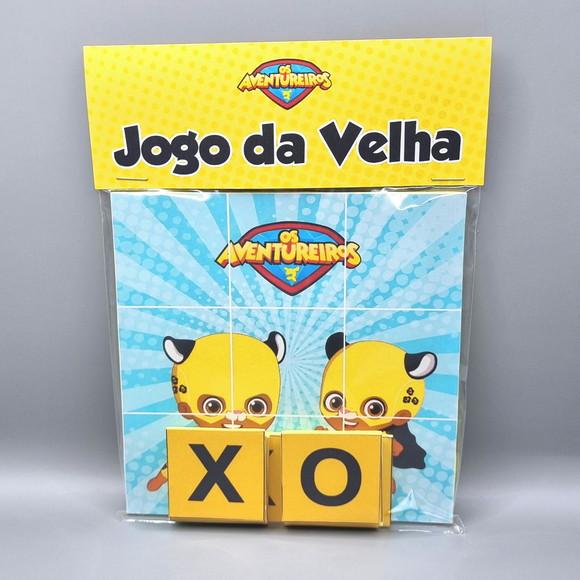 Jogo da Velha - os Aventureiros - Aventureira Amarela