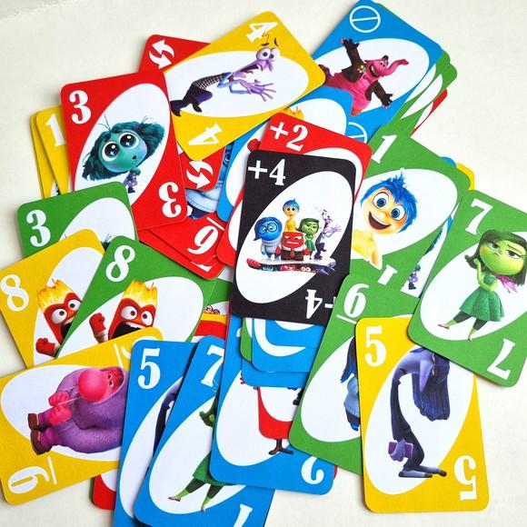 Jogo Uno na Caixa - Divertidamente