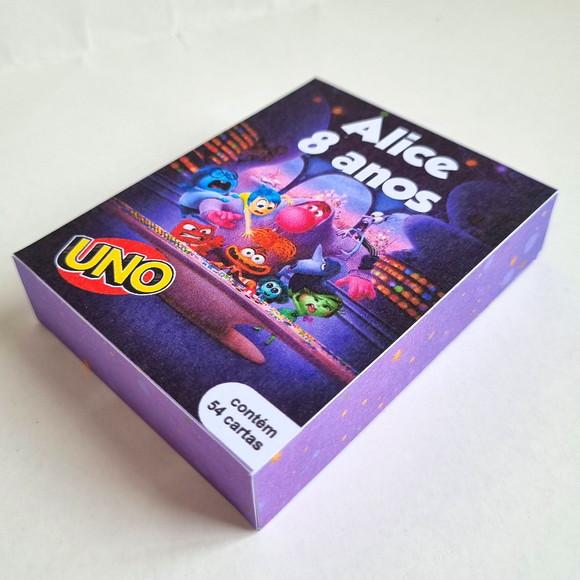 Jogo Uno na Caixa - Divertidamente