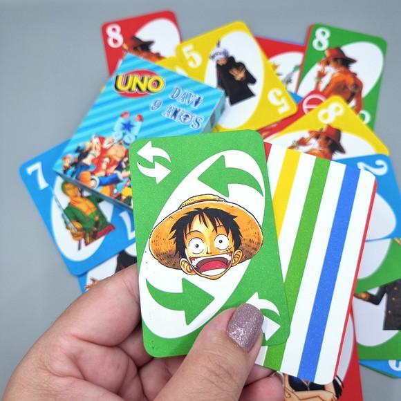 Jogo Uno na Caixa - One Piece
