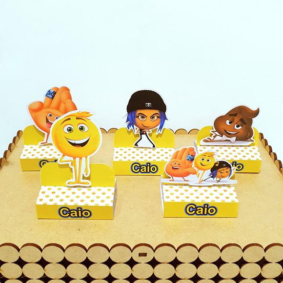 Kit com 20 Caixas Bis Duplo - Emoji
