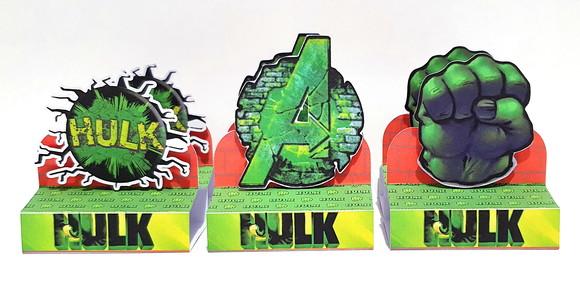 Kit com 20 Caixas Bis Duplo - Hulk