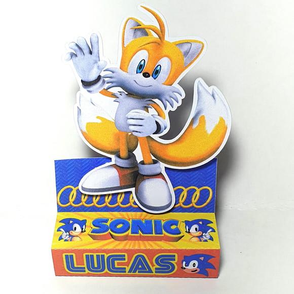 Kit com 20 Caixas Bis Duplo - Sonic