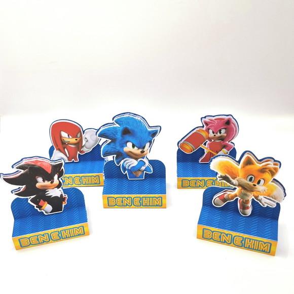 Kit com 20 Caixas Bis Duplo - Sonic 2
