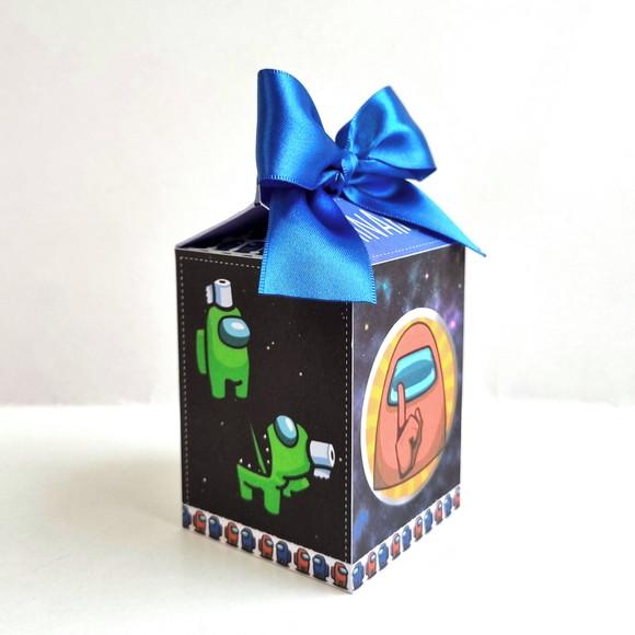 Kit de Caixas Personalizadas 20 Peças - Among Us