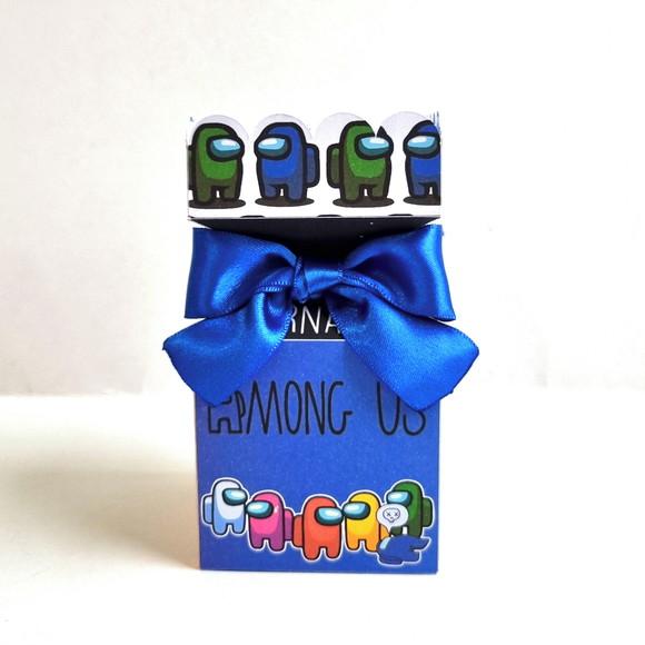 Kit de Caixas Personalizadas 20 Peças - Among Us