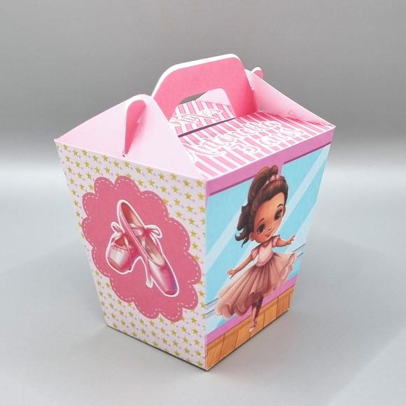 Kit de Caixas Personalizadas 20 Peças - Bailarina
