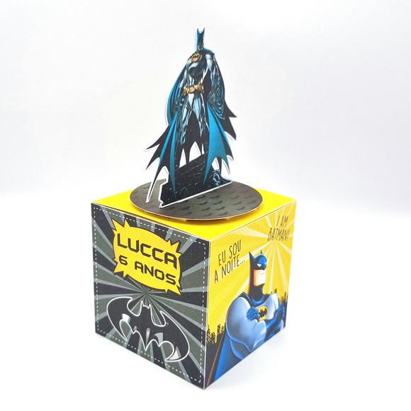 Kit de Caixas Personalizadas 20 Peças - Batman